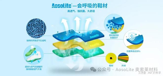 索莱材料在运动鞋领域的开发应用球友会解析AosoLite奥(图4)